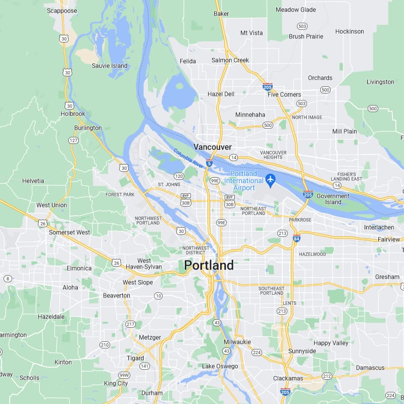 Service Area Map