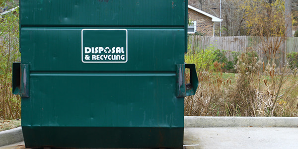 Dumpster Pad Cleaning
